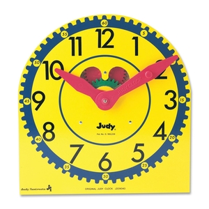 Judy Clock, Original, Multiple Colors by Carson-Dellosa
