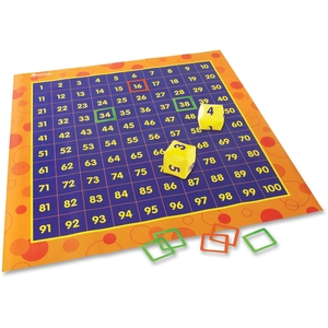 Hip Hoppin' Hundred Mat by Learning Resources
