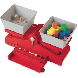LEARNING RESOURCES LER2420 PRECISION SCHOOL BALANCE WITH-WEIGHTS by Learning Resources