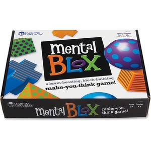 Mental Blox Critical Thinking Game  Stack, pattern, and match the multicolor shapes, but don't be fooled by appearances: these endlessly enjoyable blocks mean brain-boosting business.  Twenty activity cards keep strategic thinking skills in tip-top shap by Learning Resources