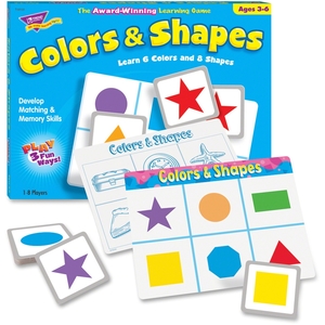 TREND ENTERPRISES, INC. 58103 Colorsshapes Match Me Game by Trend