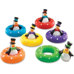 LEARNING RESOURCES/ED.INSIGHTS LER7308 LEARNING RESOURCES LER7308 SMART SPLASH COLOR PLAY PENGUINS by Smart Splash