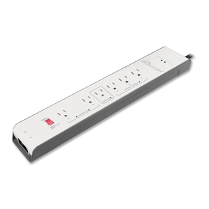 Compucessory 09850 Surge Protector, 6-Outlet, 1080 Joule, 6' Cord, GY by Compucessory