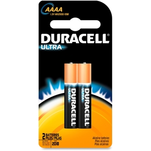 Procter & Gamble MX2500B2PK Duracell Ultra AAAA Battery, 2/PK by Duracell