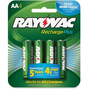 Spectrum Brands, Inc PL715-4B Rayovac Rechargeable Batteries by Rayovac