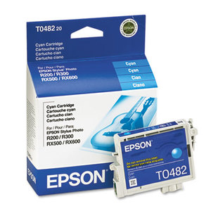 Epson Corporation T048220 T048220 Quick-Dry Ink, 430 Page-Yield, Cyan by EPSON AMERICA, INC.