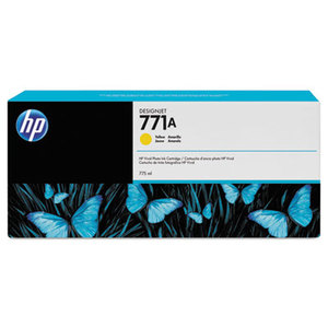 Hewlett-Packard B6Y18A B6Y18A (HP 771) Ink Cartridge, 775 mL, Yellow by HEWLETT PACKARD