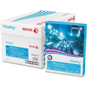 Domtar, Inc 3R2047RM Copy Paper,20 lb.,8-1/2"x11",92 GE/102 ISO,10RM/CT,White by Xerox