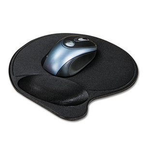 ACCO Brands Corporation K57822US Extra-Cushioned Mouse Wrist Pillow Pad, Black by ACCO BRANDS, INC.