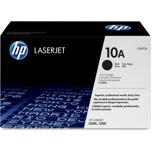 Hewlett-Packard Q2610A Toner Cartridge, F/ HP 2300 Series, 6000 Page Yield, Black by HP