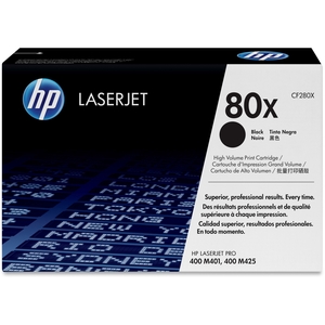 Hewlett-Packard CF280X Toner Cartridge, 6900 Page High-Yield, Black by HP