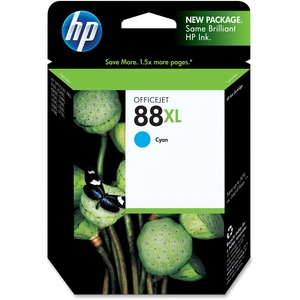 Hewlett-Packard C9391AN HP 88XL Ink Cartridge, 17.1 ml, 1700 Page Yield, Cyan by HP