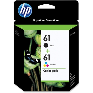 Hewlett-Packard CR259FN Ink Cartridge, BK Pg Yld 190/CLR Pg Yld 165, BK/CLR Combo PK by HP