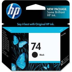 Hewlett-Packard CB335WN HP 74 Inkjet Cartridge, 200 Page Yield, Black by HP