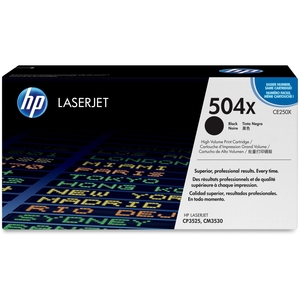 Hewlett-Packard CE250X Toner Cartridge, High Capacity, 10500 Page High Yield, Black by HP