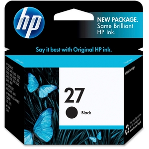 Hewlett-Packard C8727AN HP 27 Ink Cartridge, 280 Page Yield, Black by HP