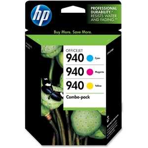 Hewlett-Packard CN065FN Ink Cartridge Combo, 900 Page Yield EA, 3/PK, CY/MA/YW by HP