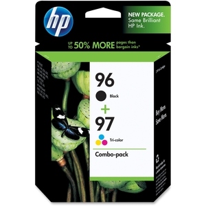 Hewlett-Packard C9353FN HP 96/97 Ink Cartridges,860 Pg Yld BK,560 Pg Yld Clr,2/PK by HP