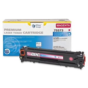 Elite Image 75573 Toner Cartridge, 1,300 Page Yield, Magenta by Elite Image