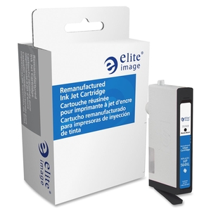 Elite Image 75749 Photo Ink Cartridge, f/HP 564XL, 290 Page Yield, Black by Elite Image