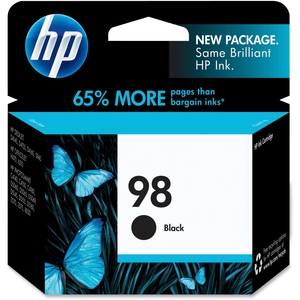 Hewlett-Packard C9364WN HP 98 Ink Print Cartridge, 420 Page Yield, 11ml, Black by HP