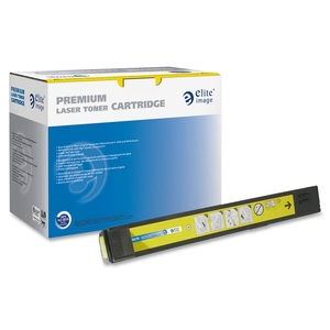 Elite Image 75670 Toner Cartridge, 21,000 Page Yield, Yellow by Elite Image