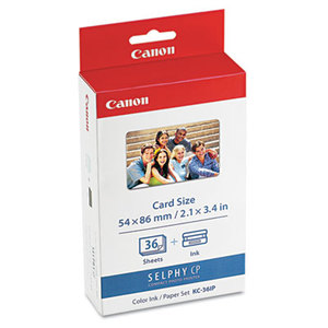 7739A001 Ink Cartridge/Photo Paper Set, 36 Sheets by CANON USA, INC.