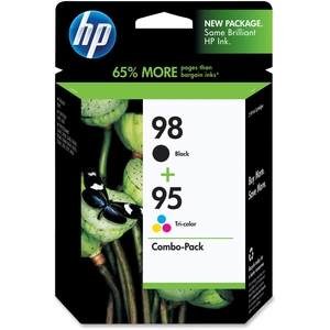 Hewlett-Packard CB327FN HP 95/98 Ink Cartridges, 2/PK, Black/Tri-color Inks by HP