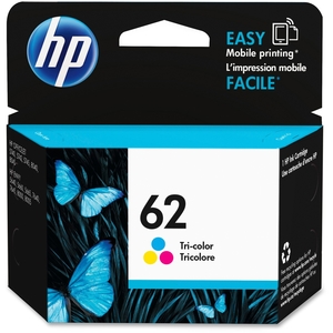 Hewlett-Packard C2P06AN HP 62 Tri-color Original Ink Cartridge C2P06AN-HP 62 Tri-color Ink Cartridge NA by HP