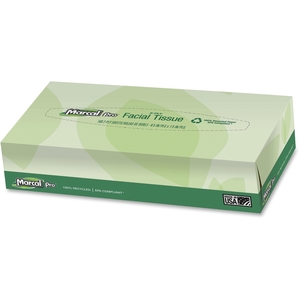 Marcal Manufacturing, LLC 2930CT Facial Tissue,2-Ply,Soft,4-1/2"x8-3/5"x1-4/5",30 BX/CT,WE by Marcal Pro