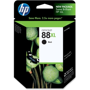 Hewlett-Packard C9396AN HP 88XL Ink Cartridge, 58.9 ml, 2450 Page Yield, Black by HP