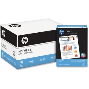 Hewlett-Packard 112101 HP Paper, 20Lb, 92 GE/102 ISO, 8-1/2"x11", 5000SH/CT,White by HP