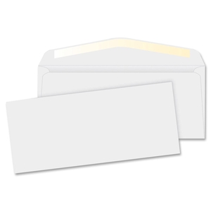 Business Source 42250 Business Envelopes,24 lb.,No. 10,4-1/8"x9-1/2",500/BX,WE by Business Source