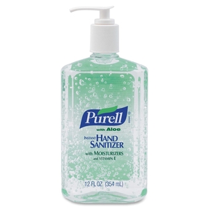 Gojo Industries, Inc 363912 Hand Sanitizer, w/ Aloe, Pump Bottle, 12 oz. by Purell