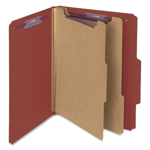 SMEAD MANUFACTURING COMPANY 14075 Folders,Letter,2 Partition,2" Expansion,Letter,Red by Smead