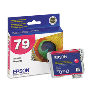 Epson Corporation T079320 T079320 Claria Ink, 810 Page-Yield, Magenta by EPSON AMERICA, INC.