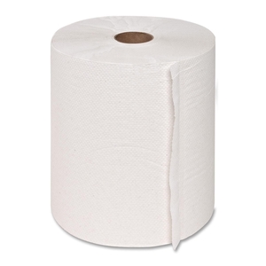 Genuine Joe 75004323 Hardwound Roll Towels,1.82"Core,7-7/8"x800',6 Rolls/CT, WE by Genuine Joe