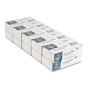Paper Clips,Jumbo,.041 Wire Gauge,1000/PK,Silver by Business Source