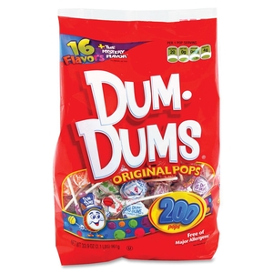 Spangler Candy Co 71 Dum Dum Pops, 200/PK, Assorted by Dum Dum Pops