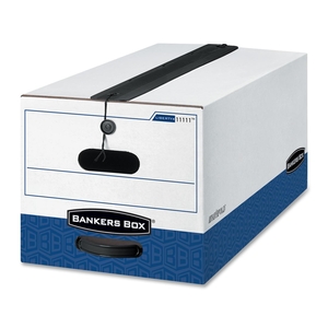 Fellowes, Inc 11111 Hvy Duty Storage Box,Ltr,750 lb Cap.,12"x24"x10",12/CT,WE/BE by Bankers Box