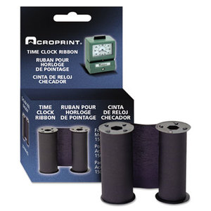 Acroprint Time Recorder Company 20-0106-002 200106002 Print Time Recorder Ribbon, Blue by ACRO PRINT TIME RECORDER