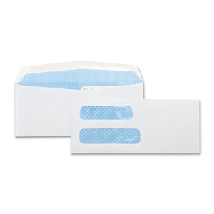 Business Source 42204 Double Window Envelopes,No. 8-5/8",3-5/8"x8-5/8",500/BX,WE by Business Source