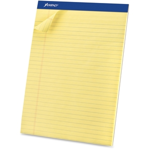 Tops Products 20260 Perforated Pad, Legal, 50 Sheets/Pad, 8-1/2"x11-3/4", CY by Ampad