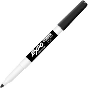 Sanford, L.P. 86001 Dry-erase Markers, Fine Point, Nontoxic, Black by Expo