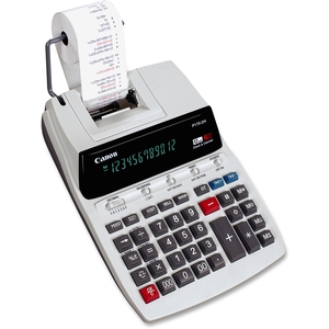 Canon, Inc P170DH 12-Digit Calc.,2-Color Print,w/Time,7-2/5"x10-2/5"x2-2/5",GY by Canon