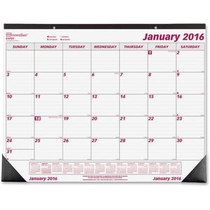 Dominion Blueline, Inc C1731 Monthly Desk/Wall Calendar,12 Month Jan-Dec,22-3/4"x17",WE by Brownline