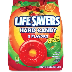 Mars, Inc 22732 Life Savers Candies, 5 Flavors Hard Candy, Value Bag, 41 oz. by Wrigley