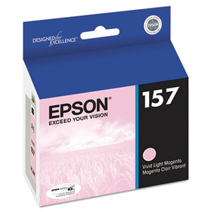 Epson Corporation T157620 T157620 UltraChrome K3 Ink, Light Magenta by EPSON AMERICA, INC.