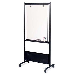 MooreCo, Inc 33421 Nest Easel, Double Sided, 31-1/2"x24"x72", Black by Balt