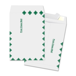 Catalogueue Envelopes, 1st Class, 10"x15", 100/BX, White by Business Source